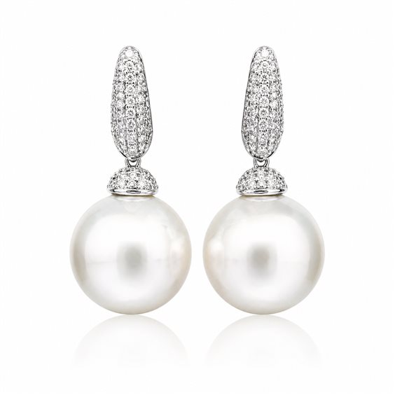Earrings Ultima Edizione Woman in Silver Madreperla artificiale in bioresina OAO7275 - OAO7275